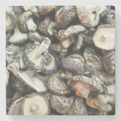 Dessous-de-verre En Pierre Chiitake Musrooms (Devant)