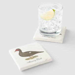 Dessous-de-verre En Pierre Chocolat de canard à moisissures