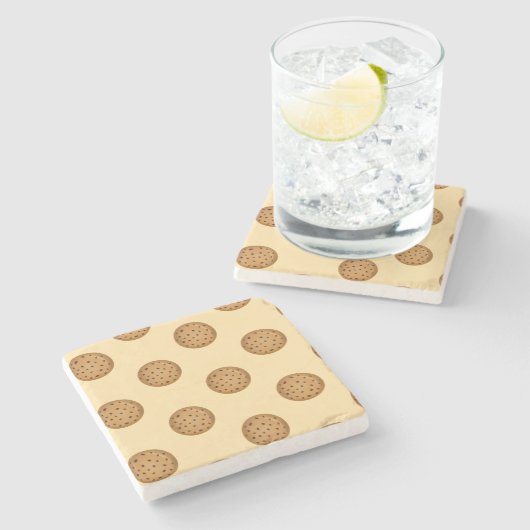 Dessous-de-verre En Pierre Chocolate Chip Cookie  (Côté)