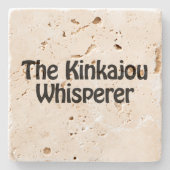 Dessous-de-verre En Pierre chuchoter kinkajou (Devant)