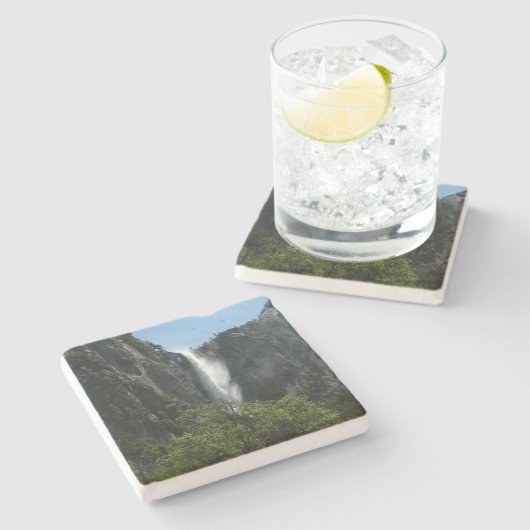 Dessous-de-verre En Pierre Chutes de Bridalveil au parc national Yosemite (Côté)