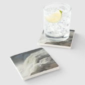 Dessous-de-verre En Pierre Chutes d'Ohiopyle en Pennsylvanie (Côté)