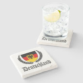 Dessous-de-verre En Pierre Cimetière de Deutschland (Côté)