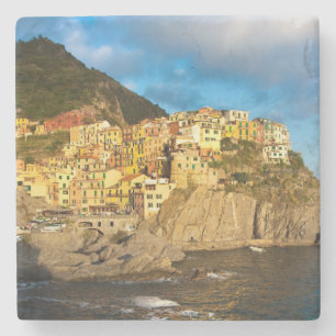 Dessous-de-verre En Pierre Cinque Terre, Italie