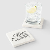 Dessous-de-verre En Pierre Citation de maman (Côté)