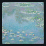 Dessous-de-verre En Pierre Claude Monet<br><div class="desc">Nymphéas - Claude Monet,  Huile sur toile,  1906</div>