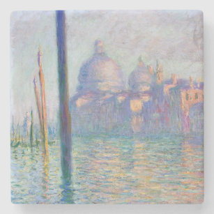 Dessous-de-verre En Pierre Claude Monet - Grand Canal, Venise