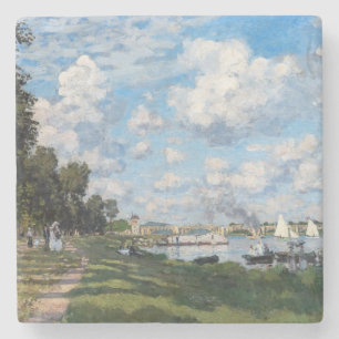 Dessous-de-verre En Pierre Claude Monet - Le Bassin à Argenteuil