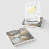 Dessous-de-verre En Pierre Claude Monet - Le déjeuner, panneau décoratif (Côté)