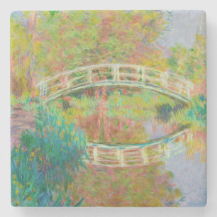 Dessous-de-verre En Pierre Claude Monet - Le Pont japonais, Giverny