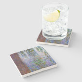 Dessous-de-verre En Pierre Claude Monet - Lys d'eau (Côté)