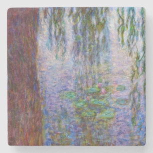 Dessous-de-verre En Pierre Claude Monet - Lys d'eau