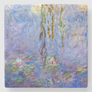 Dessous-de-verre En Pierre Claude Monet - Lys d'eau