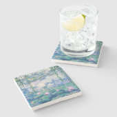 Dessous-de-verre En Pierre Claude Monet - Nénuphars (Côté)