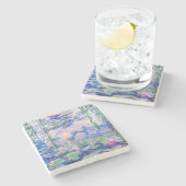 Dessous-de-verre En Pierre Claude Monet - Nymphéas / Nymphéas 1919 (Côté)