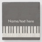 Dessous-de-verre En Pierre Clavier personnalisable de tableau (Devant)