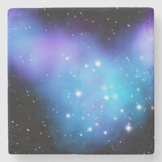 Dessous-de-verre En Pierre Clouages spatiaux Galaxy Starlight (Devant)