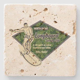 Dessous-de-verre En Pierre Club Surfing Diamond Hawaiian Tiki Bar Dessous de 