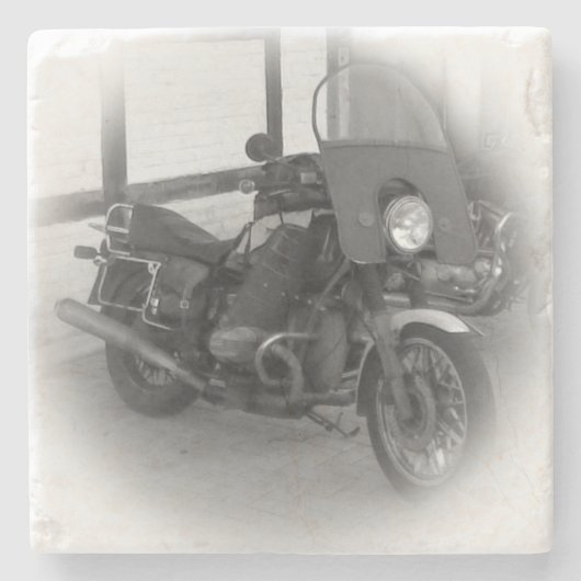 Dessous-de-verre En Pierre Coaster moto Beer 2 (Devant)