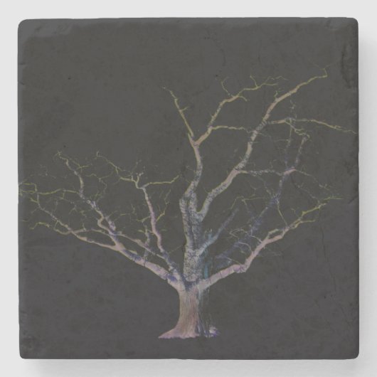 Dessous-de-verre En Pierre Coastère Dark Side 2 (Devant)