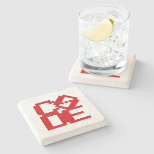 DESSOUS-DE-VERRE EN PIERRE CODE