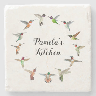 Dessous-de-verre En Pierre Colibri nord-américain