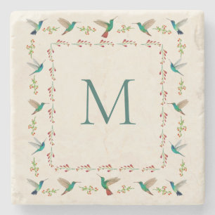 Dessous-de-verre En Pierre Colibri personnalisé