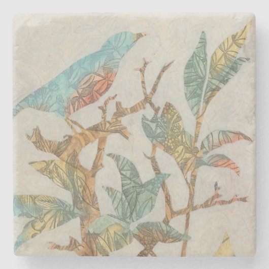 Dessous-de-verre En Pierre Collage aérien I (Devant)