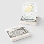 Dessous-de-verre En Pierre Collection Bob Smith Claremont - Dessous de verre (Côté)