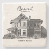 Dessous-de-verre En Pierre Collection Bob Smith Claremont - Dessous de verre (Devant)