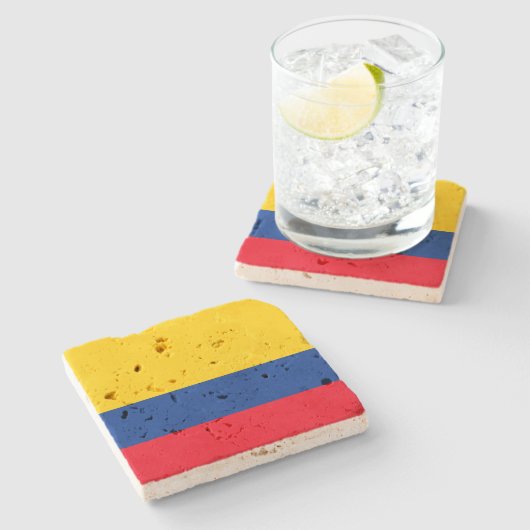 Dessous-de-verre En Pierre Colombie (Côté)