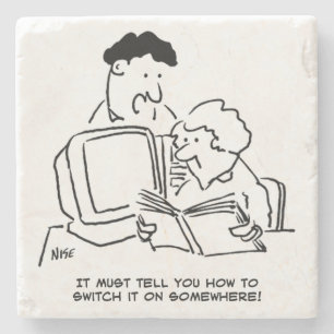 Dessous-de-verre En Pierre Comment activer l'ordinateur