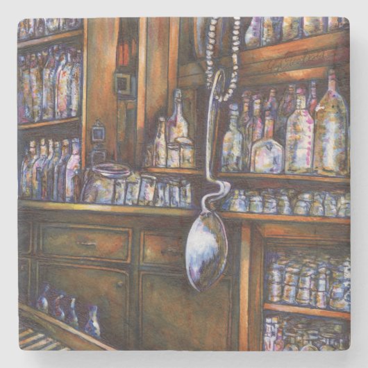 Dessous-de-verre En Pierre Compris implicitement (Devant)