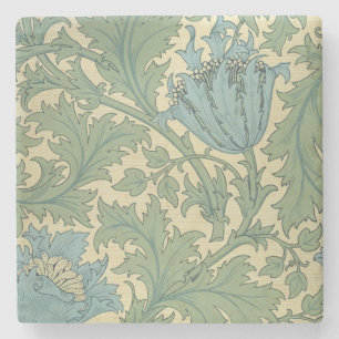 Dessous-de-verre En Pierre Conception de "anémone" (textile)