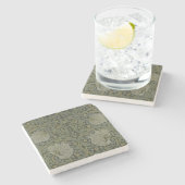 Dessous-de-verre En Pierre Conception de papier peint de "mouron", 1876 (Côté)