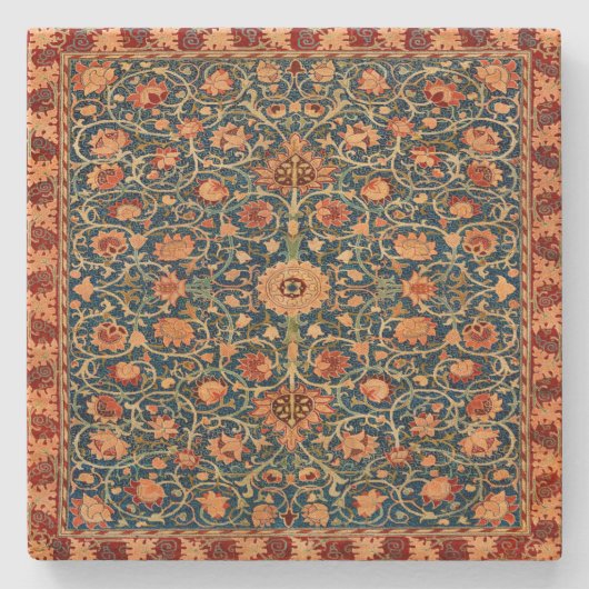 Dessous-de-verre En Pierre Conception de tapis persan (Devant)