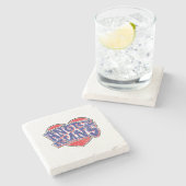 Dessous-de-verre En Pierre Conception des ventilateurs Angry Runs v2 (Côté)