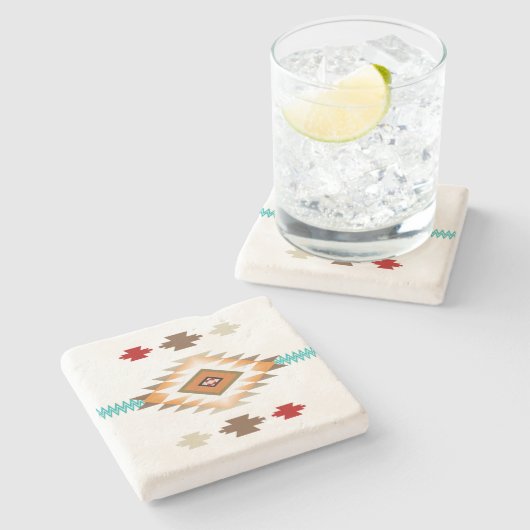 Dessous-de-verre En Pierre Conception Sud-Ouest 2 (Côté)