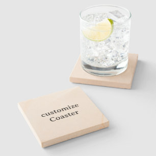 Dessous-de-verre En Pierre Concevez votre propre grès personnalisé