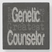 Dessous-de-verre En Pierre Conseiller en génétique Extraordinaire (Devant)