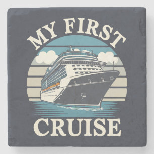 Dessous-de-verre En Pierre Cool Ma première croisière Famille Vacances Corres