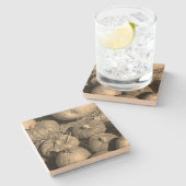 Dessous-de-verre En Pierre Correctif citrouille (Côté)