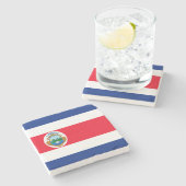 Dessous-de-verre En Pierre Costa Rica (Côté)