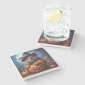 Dessous-de-verre En Pierre Costume Koala Halloween (Côté)