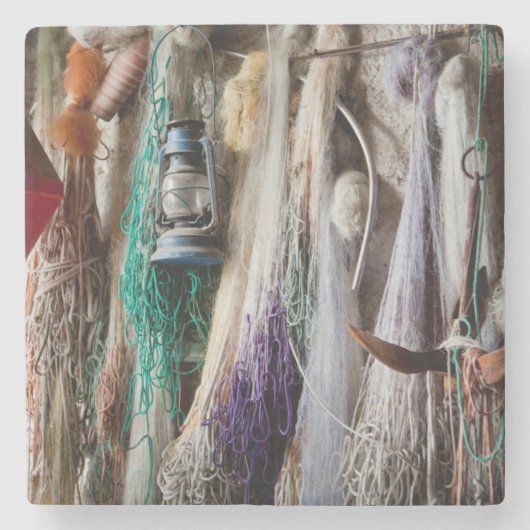 Dessous-de-verre En Pierre Côté de mer (Devant)