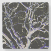 Dessous-de-verre En Pierre Côté foncé 5 (Devant)