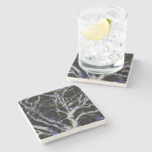 Dessous-de-verre En Pierre Côté foncé 5 coastercnm (Côté)