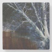 Dessous-de-verre En Pierre Côté foncé 7 (Devant)