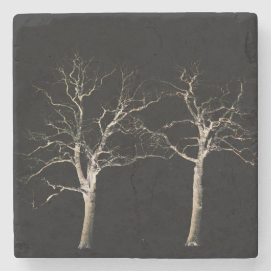 Dessous-de-verre En Pierre Côté foncé 9 (Devant)