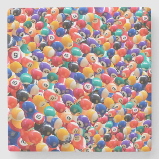 Dessous-de-verre En Pierre Couleurs Traditionnelles De Huit, Dessous de verre (Devant)